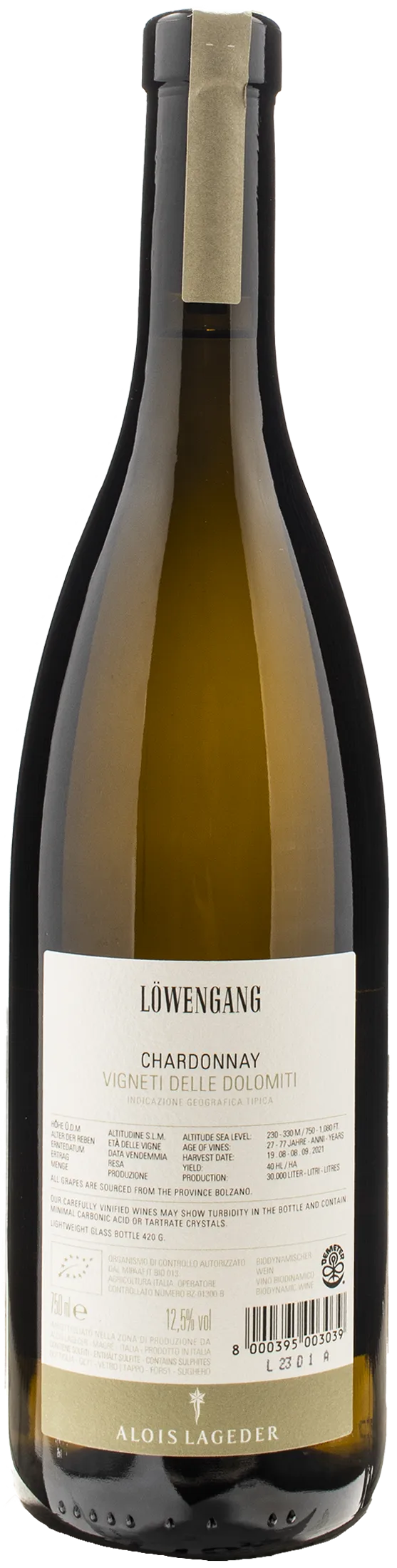 Alois Lageder Löwengang Chardonnay 2021
