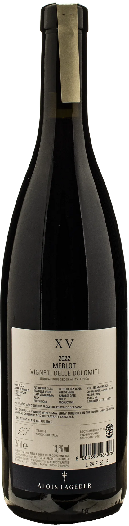 Alois Lageder Merlot XV 2022