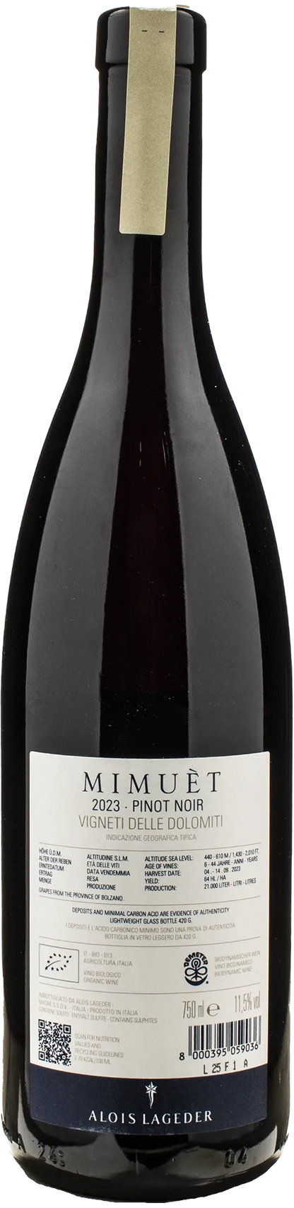 Alois Lageder Mimuet Pinot Noir 2023