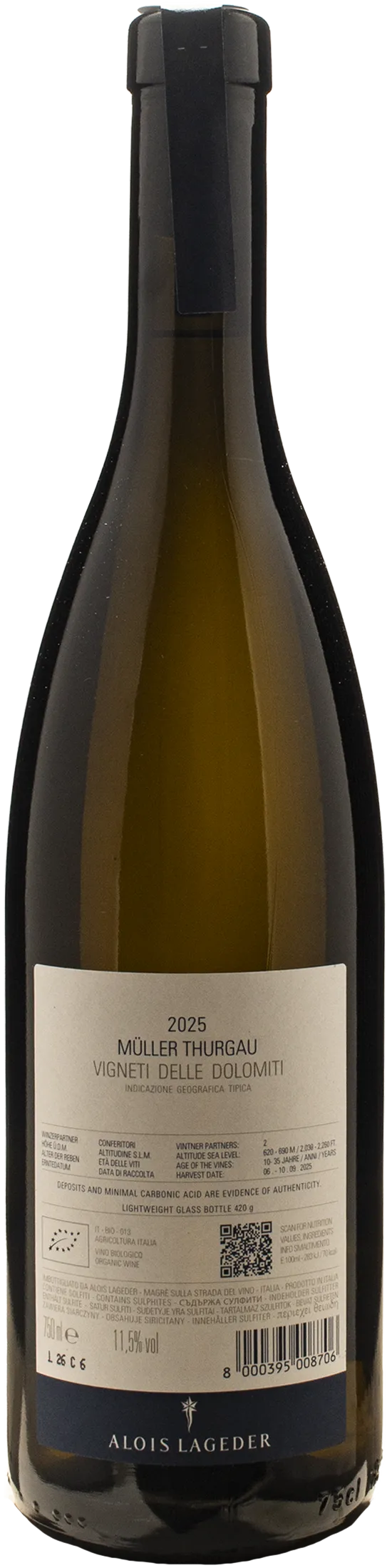 Alois Lageder Muller Thurgau 2025