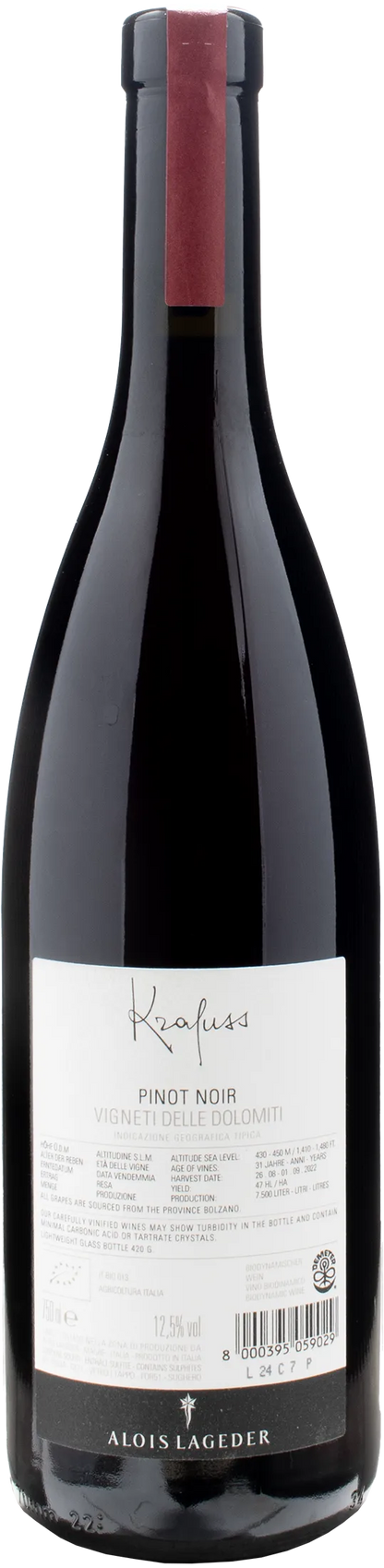 Alois Lageder Pinot Noir Krafuss 2022