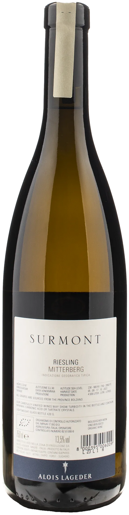 Alois Lageder Surmont Riesling 2022