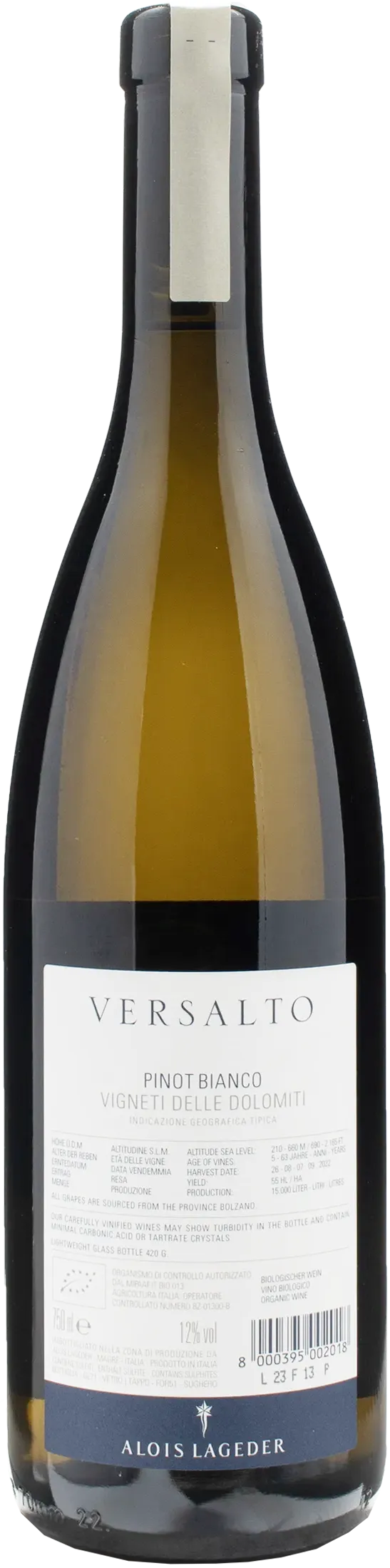Alois Lageder Versalto Pinot Bianco 2022