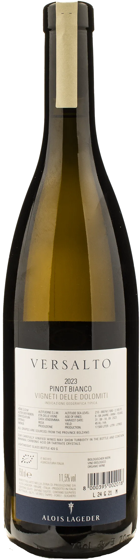 Alois Lageder Versalto Pinot Bianco 2023