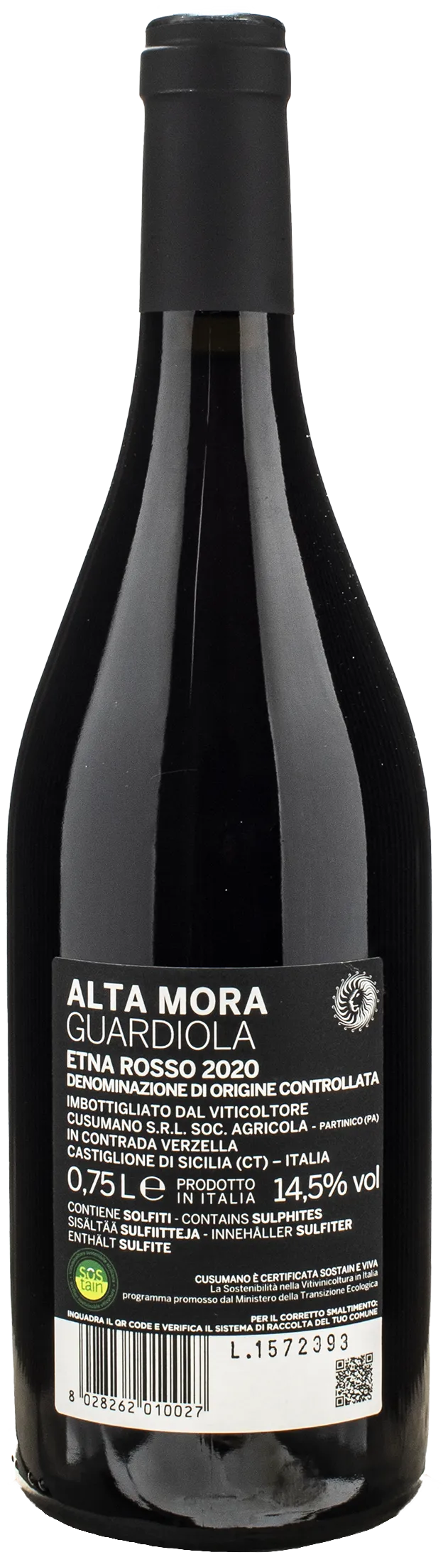 Alta Mora Etna Rosso Guardiola 2020