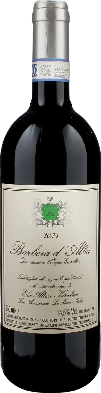 Altare Elio Barbera d'Alba 2025