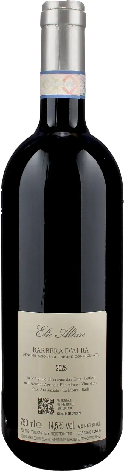 Altare Elio Barbera d'Alba 2025