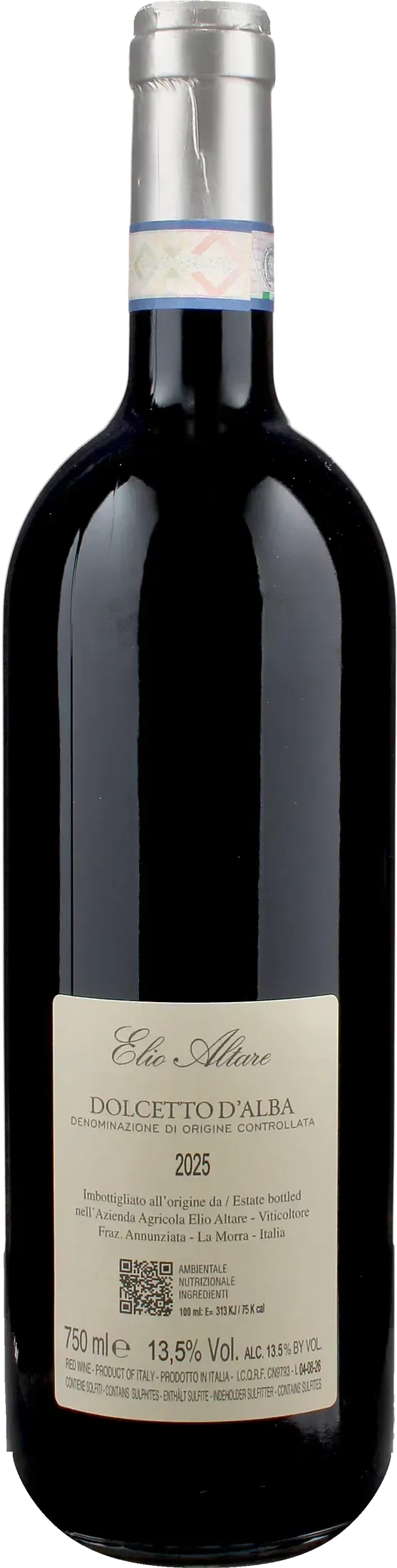 Altare Elio Dolcetto d'Alba 2025