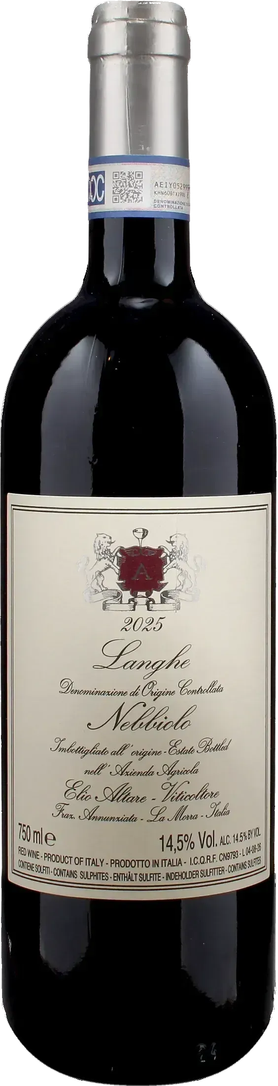 Altare Elio Langhe Nebbiolo 2025