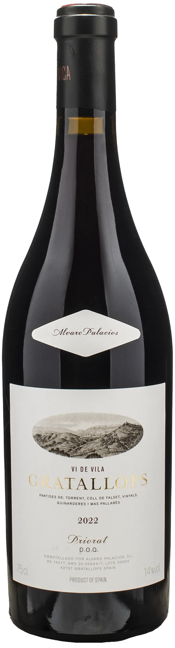 Alvaro Palacios Gratallops Vi de Vila Priorat 2022