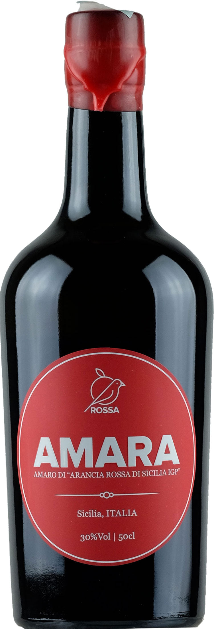 Amara Sicilian Blood Orange Amaro 0.5L Artisanal Liqueur | XtraWine