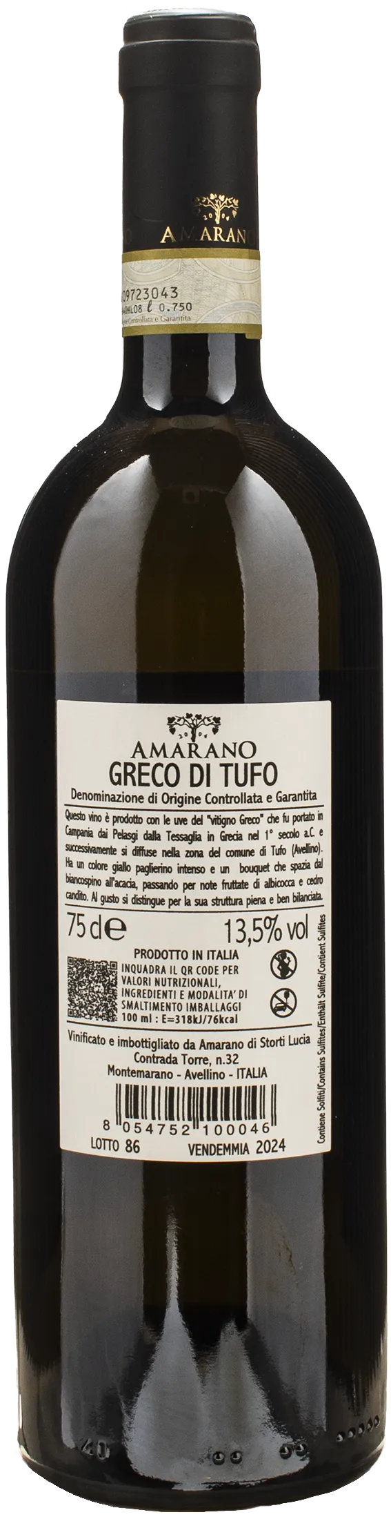 Amarano Greco di Tufo Cardenio 2024