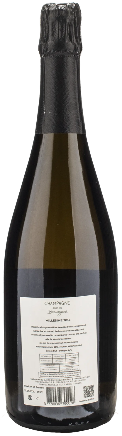 Amis de Beauregard Champagne 2014