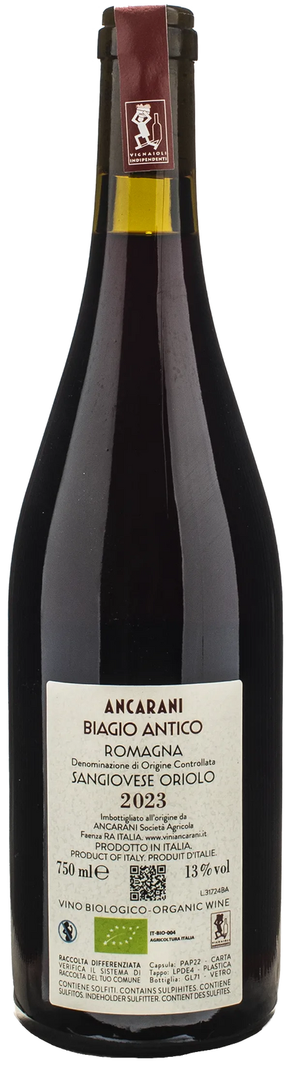 Ancarani Romagna Sangiovese Oriolo Biagio Antico 2023