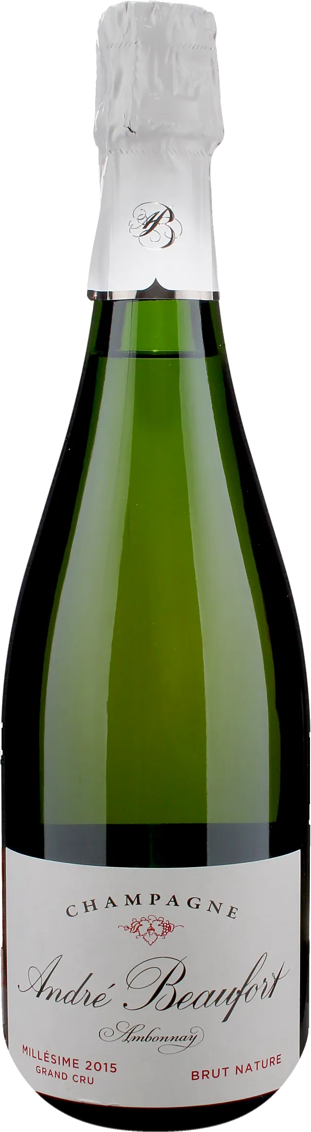 Andre Beaufort Champagne Ambonnay Grand Cru Brut Nature 2015