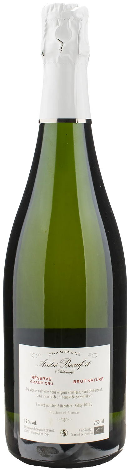 Andre Beaufort Champagne Ambonnay Grand Cru Reserve Brut Nature