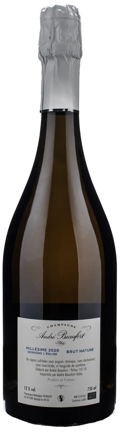Andre Beaufort Champagne Derriere l'Eglise Brut Nature 2020