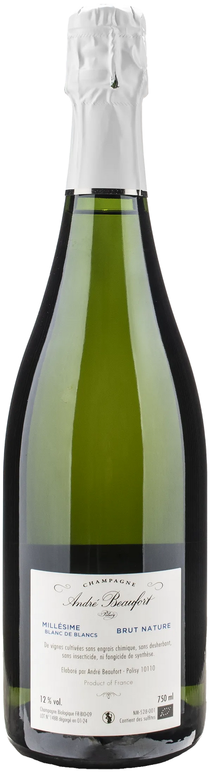 Andre Beaufort Champagne Polisy Blanc de Blancs Brut Nature 2014