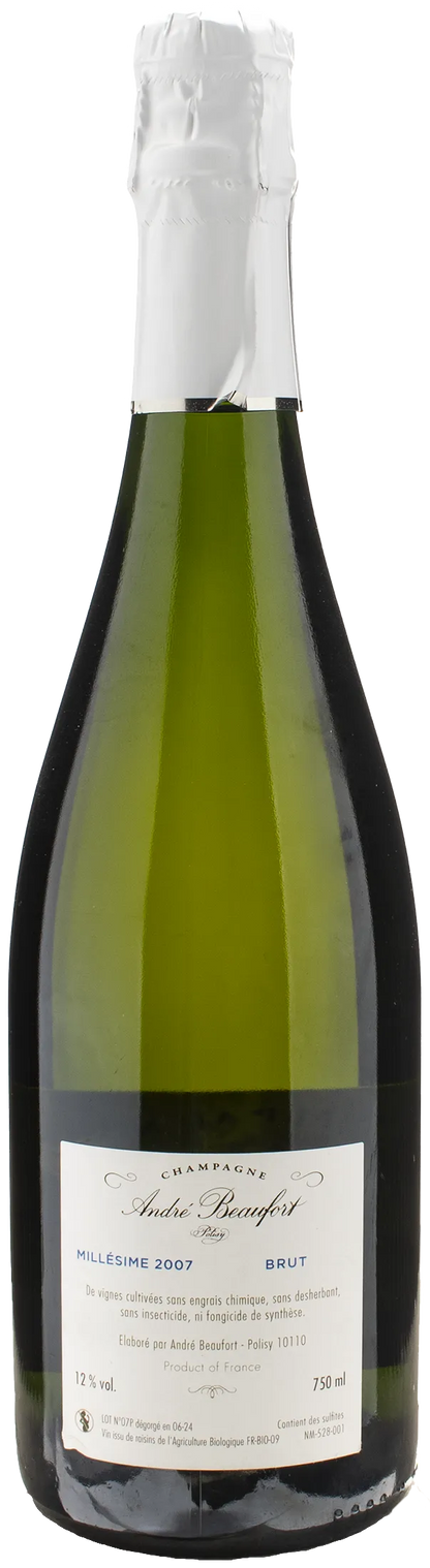 Andre Beaufort Champagne Polisy Brut Millesime 2007