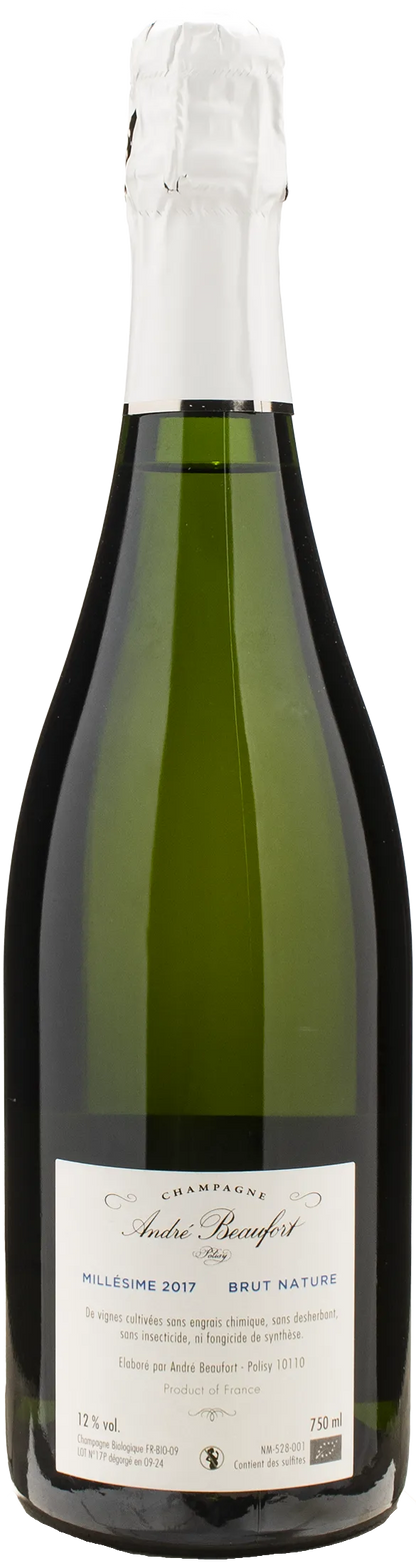 Andre Beaufort Champagne Polisy Brut Nature Millesime 2017