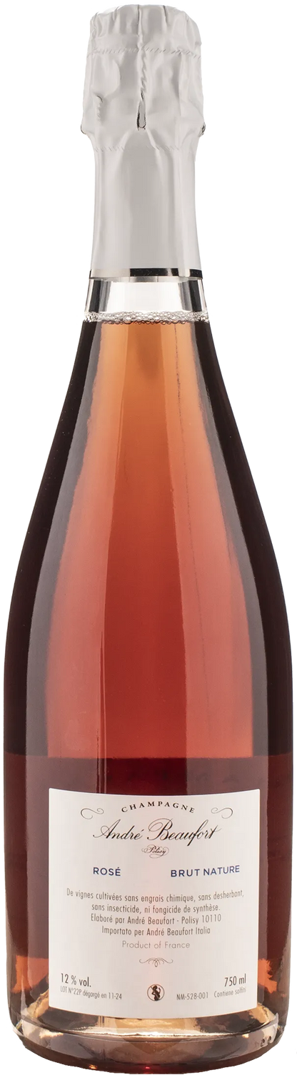 Andre Beaufort Champagne Polisy Brut Nature Rosè