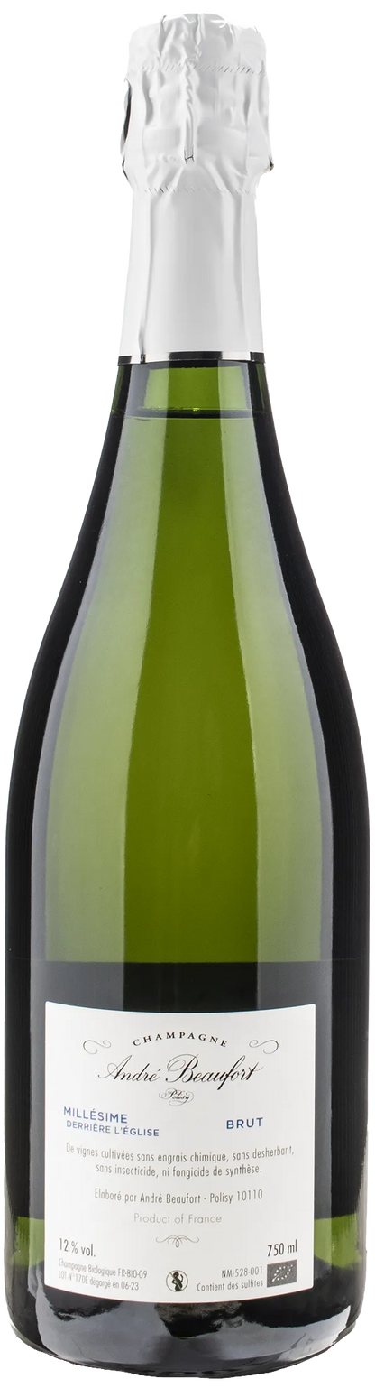 Andre Beaufort Champagne Polisy Derriere l'Eglise Brut 2017