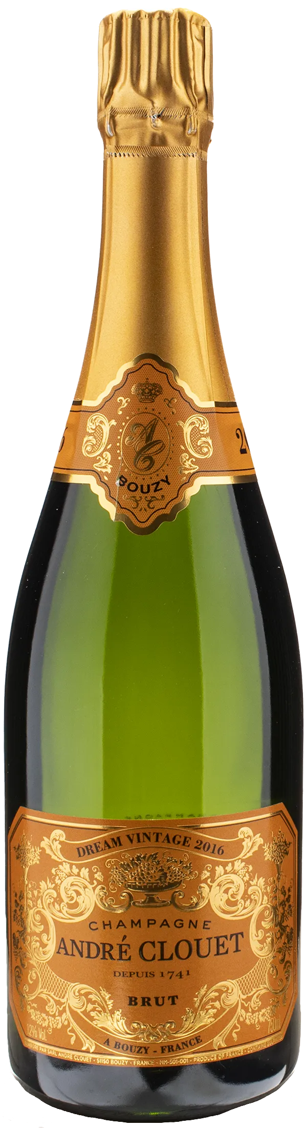 Andre Clouet Champagne Dream Vintage Brut 2016