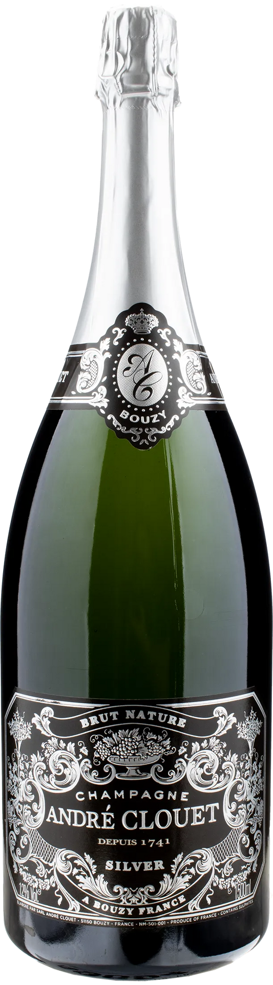 Andre Clouet Champagne Silver Brut Nature Magnum