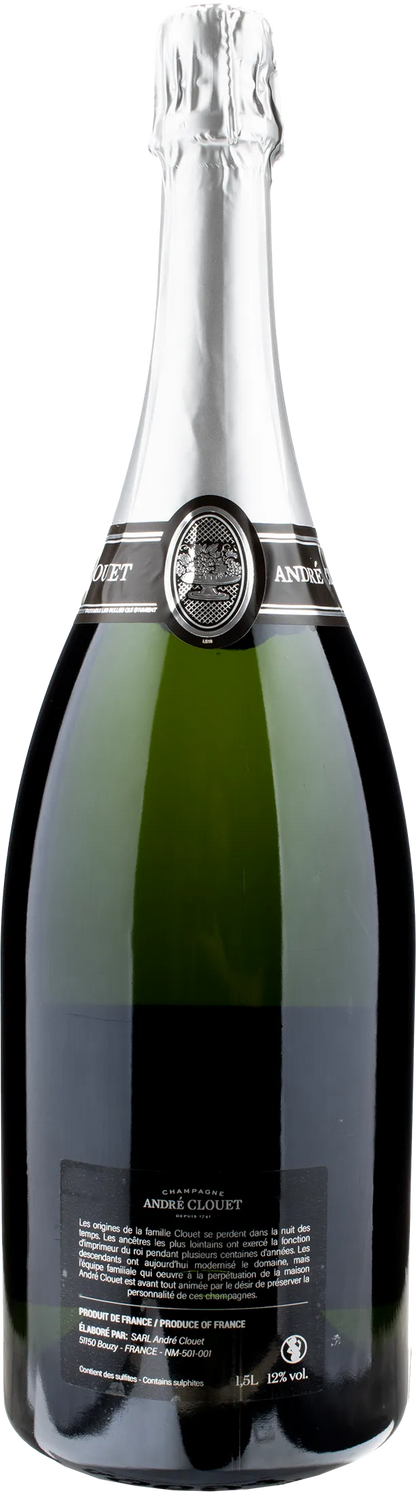 Andre Clouet Champagne Silver Brut Nature Magnum