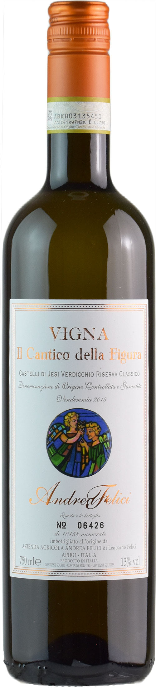 Andrea Felici Verdicchio dei Castelli di Jesi Vigna Il Cantico della Figura Riserva 2018