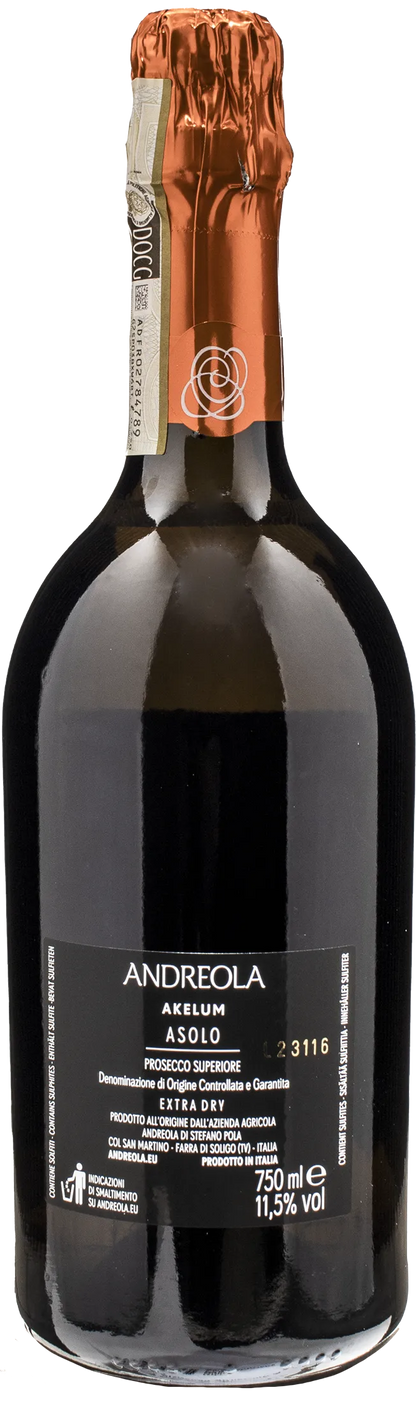 Andreola Asolo Prosecco Superiore Akelum Extra Dry