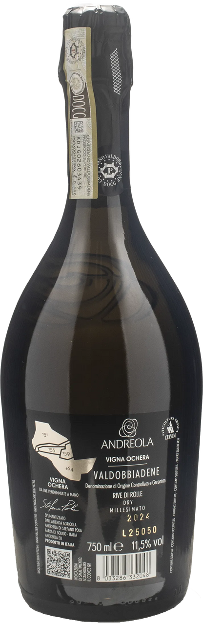 Andreola Valdobbiadene Vigna Ochera Rive di Rolle Dry 2024