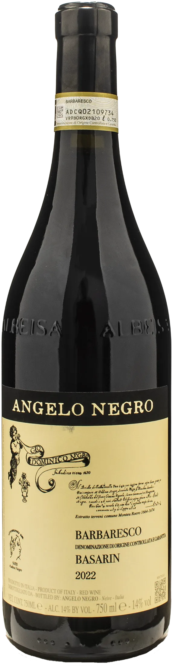 Angelo Negro Barbaresco Basarin 2022