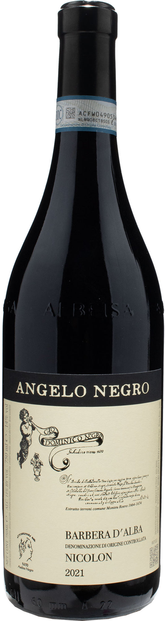 Angelo Negro Barbera d'Alba Nicolon 2021