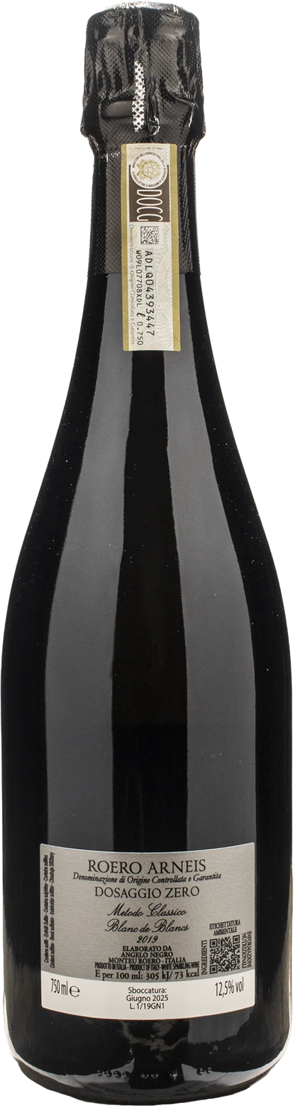 Angelo Negro Roero Arneis Giovanni Blanc de Blancs Dosage Zero 2019