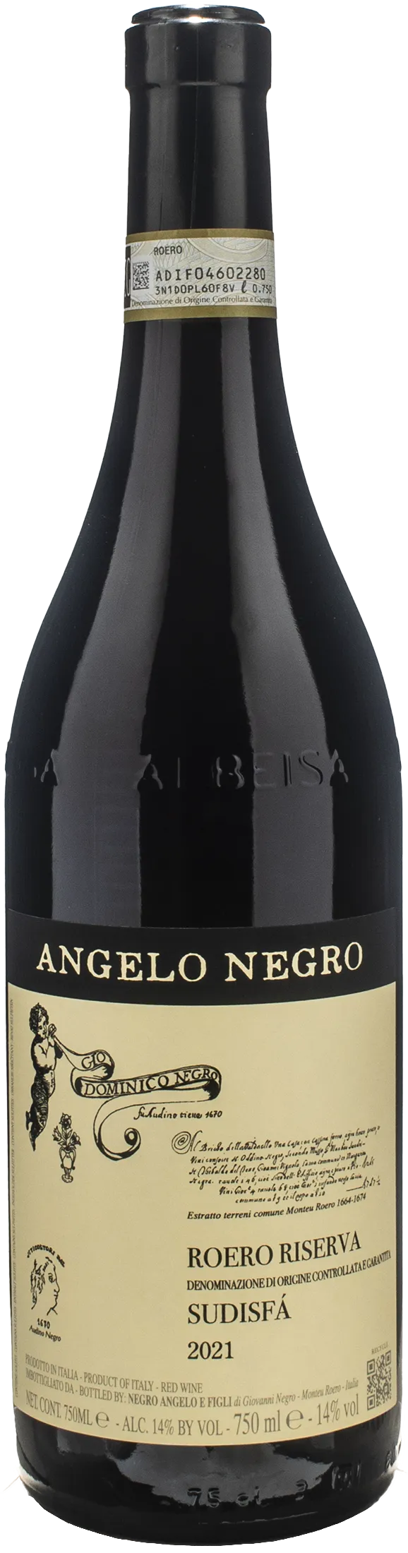 Angelo Negro Roero Sudisfà Riserva 2021