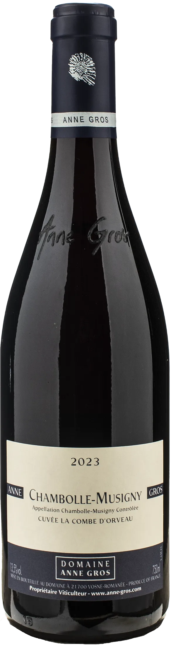 Anne Gros Chambolle Musigny Cuveè La Combe d’Orveau 2023