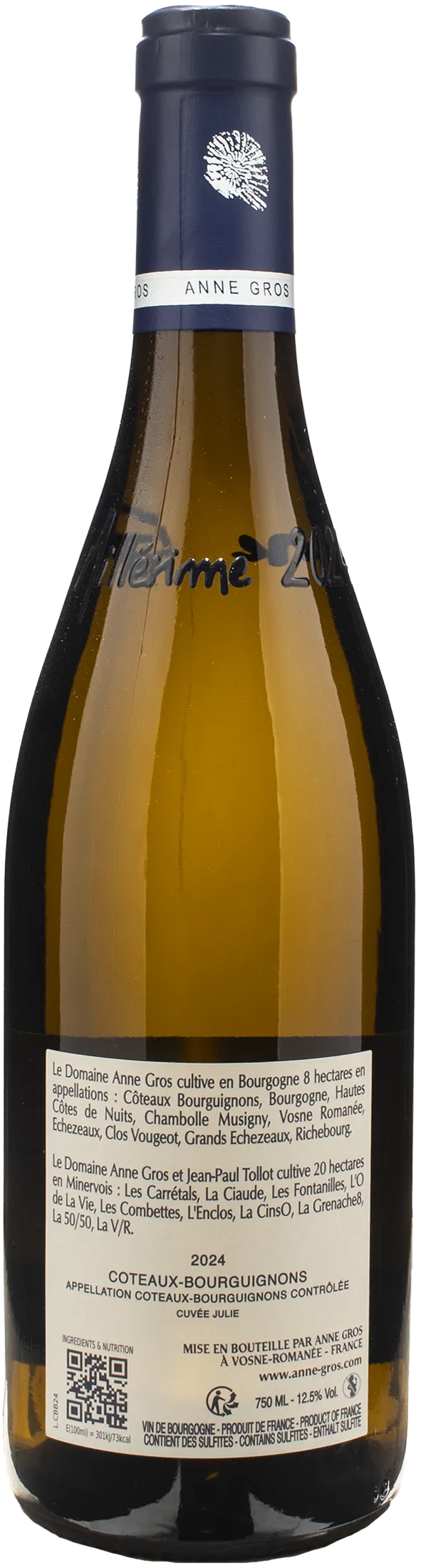 Anne Gros Coteaux Bourguignons Cuvee Julie 2024
