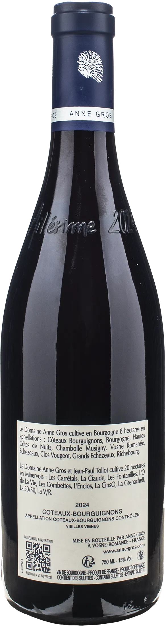 Anne Gros Coteaux Bourguignons Vieilles Vignes 2024