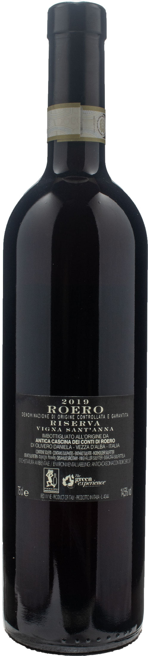 Antica Cascina dei Conti di Roero Vigna Sant'Anna Riserva 2019
