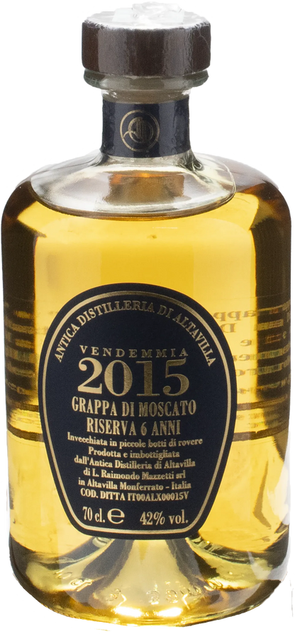 Antica Distilleria Altavilla Grappa di Moscato Riserva 2015