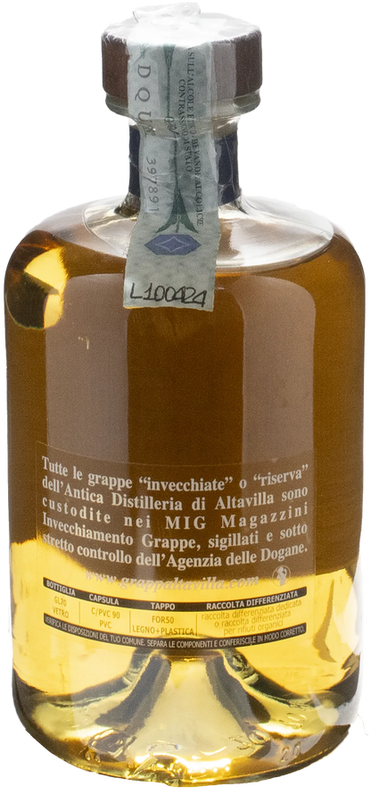 Antica Distilleria Altavilla Grappa di Moscato Riserva 2015
