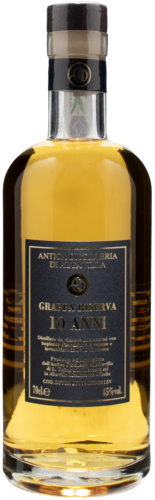 Antica Distilleria Altavilla Grappa Riserva 10 Anni