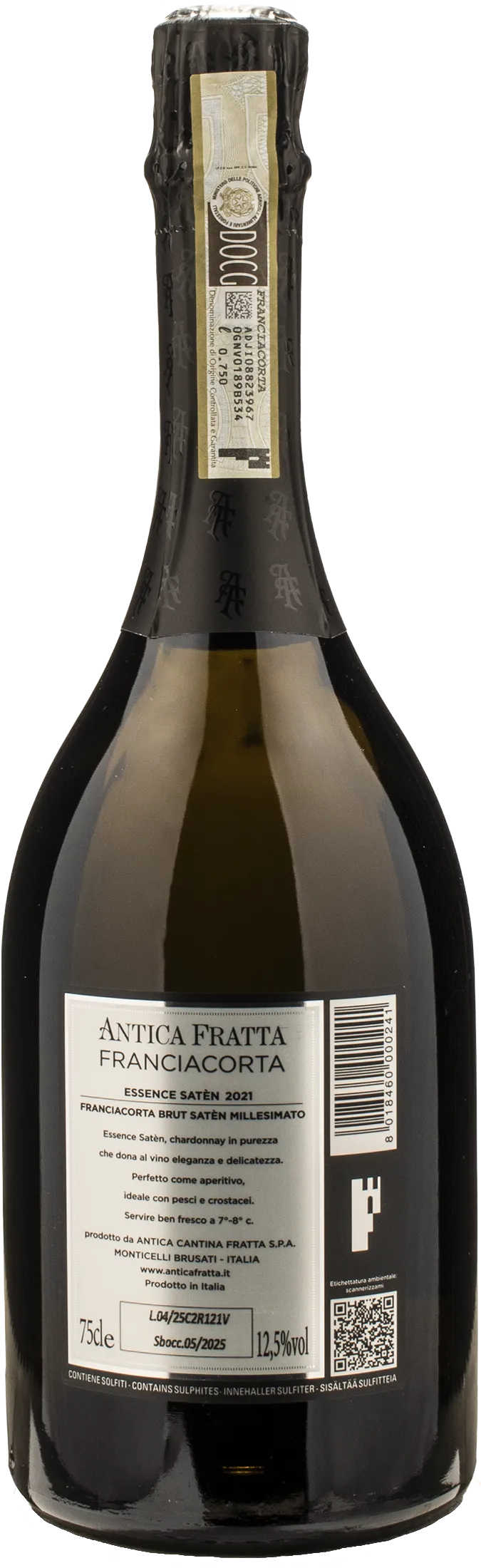 Antica Fratta Franciacorta Essence Brut Saten Millesimato 2021