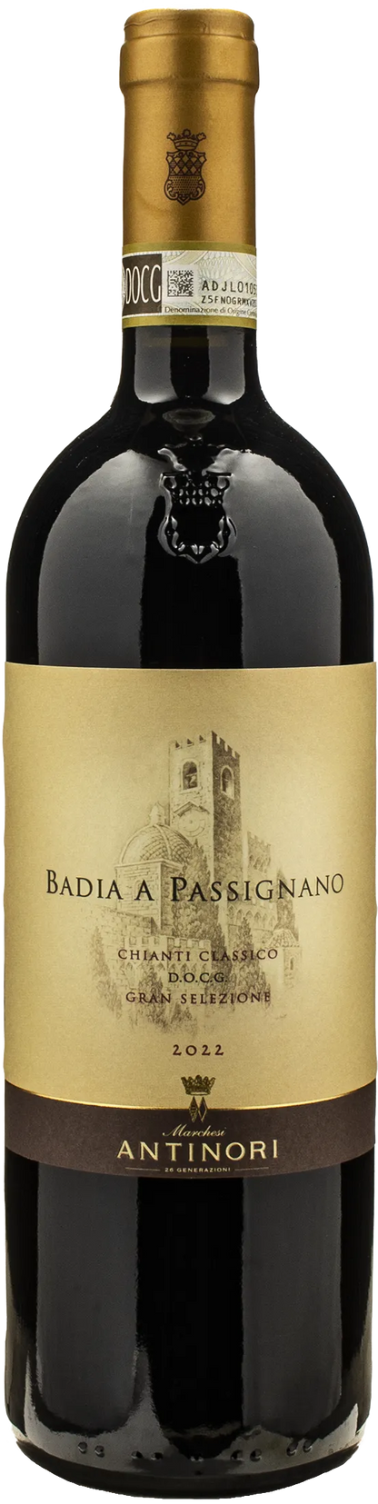 Antinori Chianti Classico Gran Selezione Badia a Passignano 2022