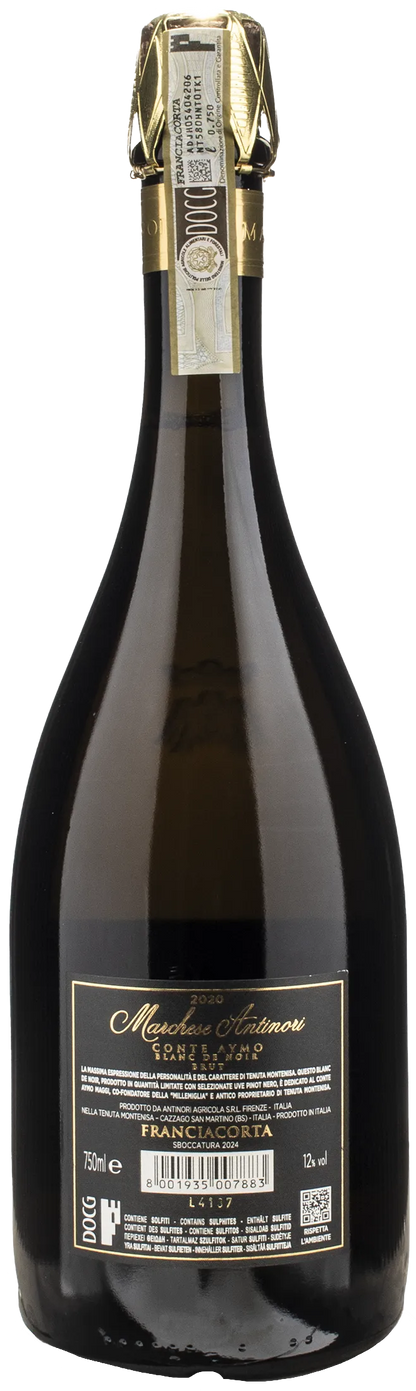 Antinori Montenisa Conte Aymo Blanc de Noir Franciacorta 2020