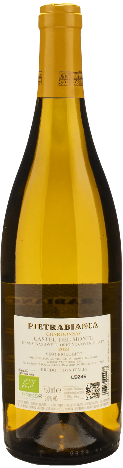 Antinori Tormaresca Pietrabianca Castel del Monte Tenuta Bocca di Lupo Chardonnay 2024