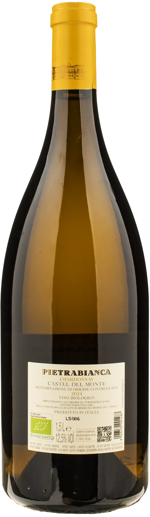 Bocca di Lupo Castel del Monte Pietrabianca Chardonnay Magnum 2024