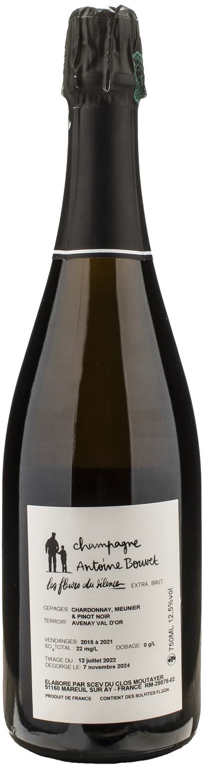 Antoine Bouvet Champagne Coteaux Les Fleurs du Silence Extra Brut