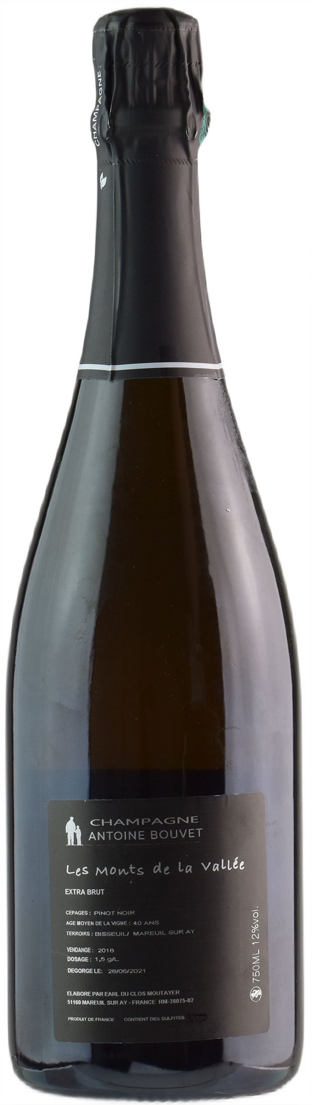Antoine Bouvet Champagne Le Monts De la Vallée Extra Brut